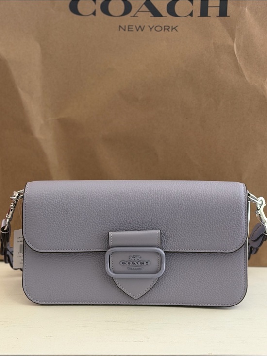 Coach Handbags - NWT Coach Morgan Shoulder Bag in Mist CJ619